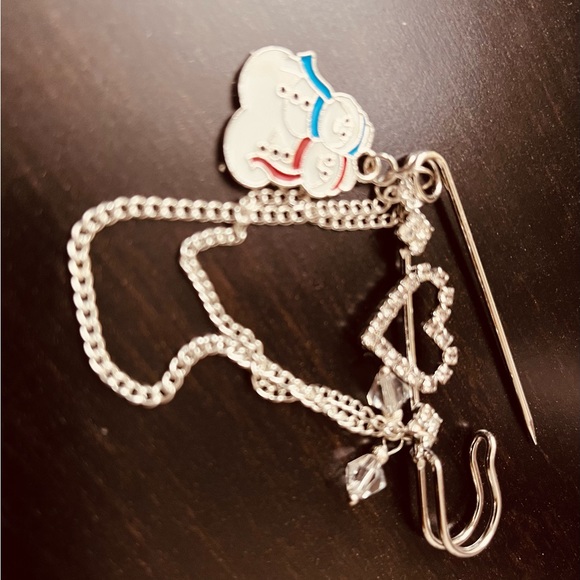 Snowman pin - Picture 3 of 4